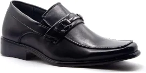 Men's 31192 Classic Square Toe Slip On Moccasin Loafers Dress Shoes