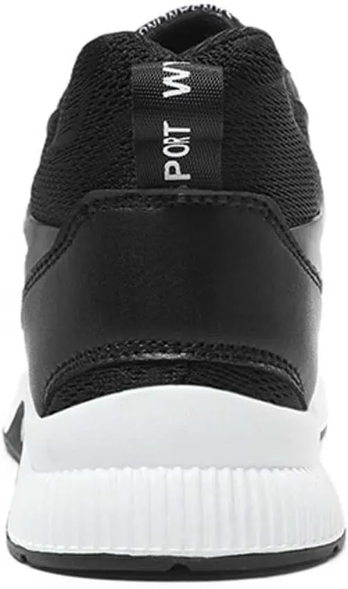 Mens Elevator Sneakers 3 inch Hidden Height Increase Breathable Mesh Lightweight Casual Walking Shoes for Men
