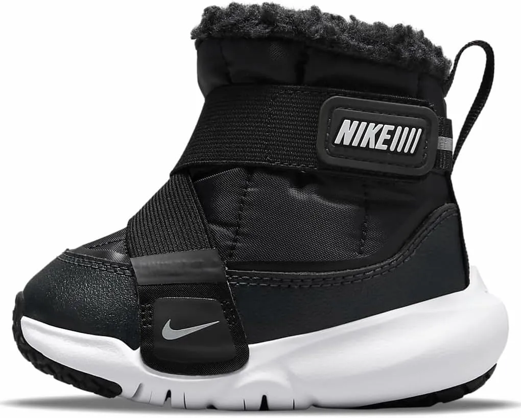 Nike Kids Baby Boy's Flex Advance Boot (Toddler) Black/White/Dark Smoke Grey/University Red 5 Toddler M