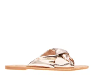 Platinum Ibiza Sandals Leather Timely arrival - - Knot Quick delivery