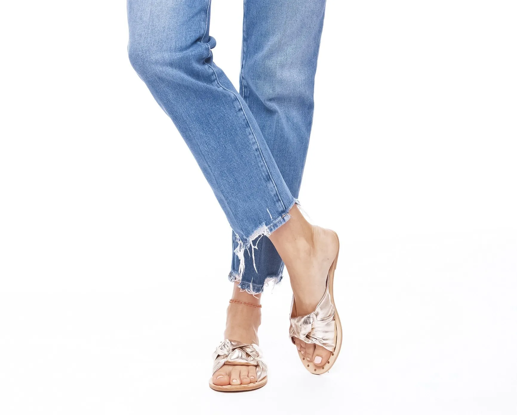 Platinum Ibiza Sandals Leather Timely arrival - - Knot Quick delivery