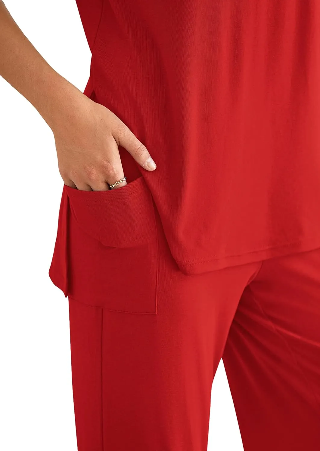 PRETTYGARDEN Women's Summer 2 Piece Set 2025 Loose Tank Top Wide Leg Pants Casual Matching Lounge Travel Outfits Tracksuit