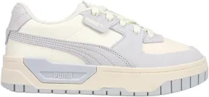 PUMA Womens Cali Dream Platform Lace Up Sneakers Shoes Casual - Grey, Off White - Size 9 M