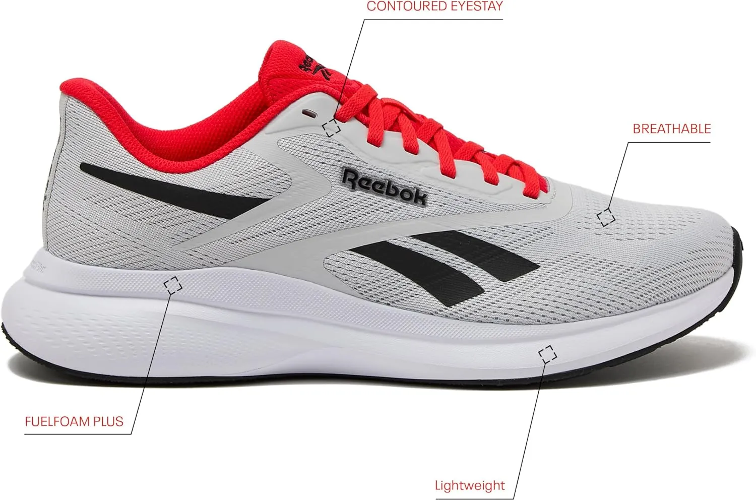 Reebok Men's Energen 4 Running Shoes, Lightweight Athletic Sneakers Size 6.5 to 14