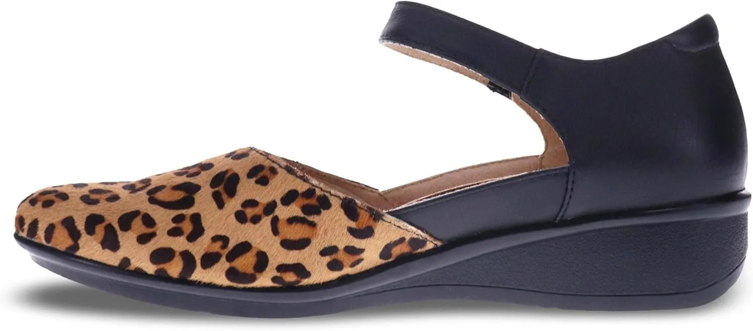 Revere Osaka Mary Jane - Premium Leather - Orthotic-Friendly Removable Insoles - Adjustable Strap - Arch Support - Stylish Wedges for All-Day Comfort