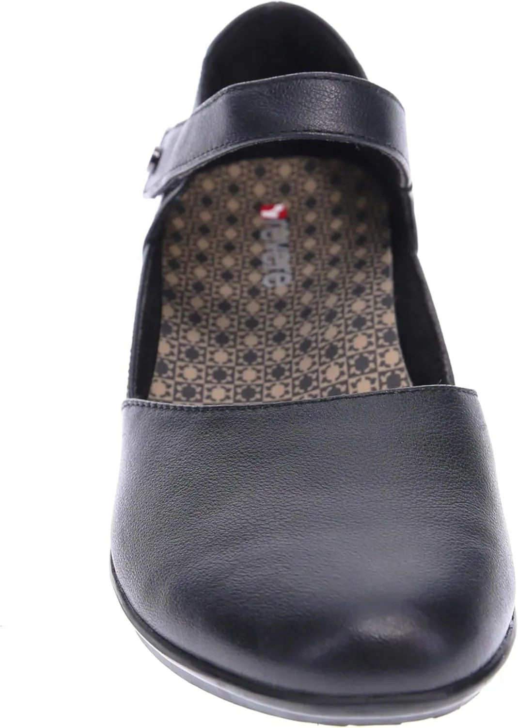 Revere Osaka Mary Jane - Premium Leather - Orthotic-Friendly Removable Insoles - Adjustable Strap - Arch Support - Stylish Wedges for All-Day Comfort