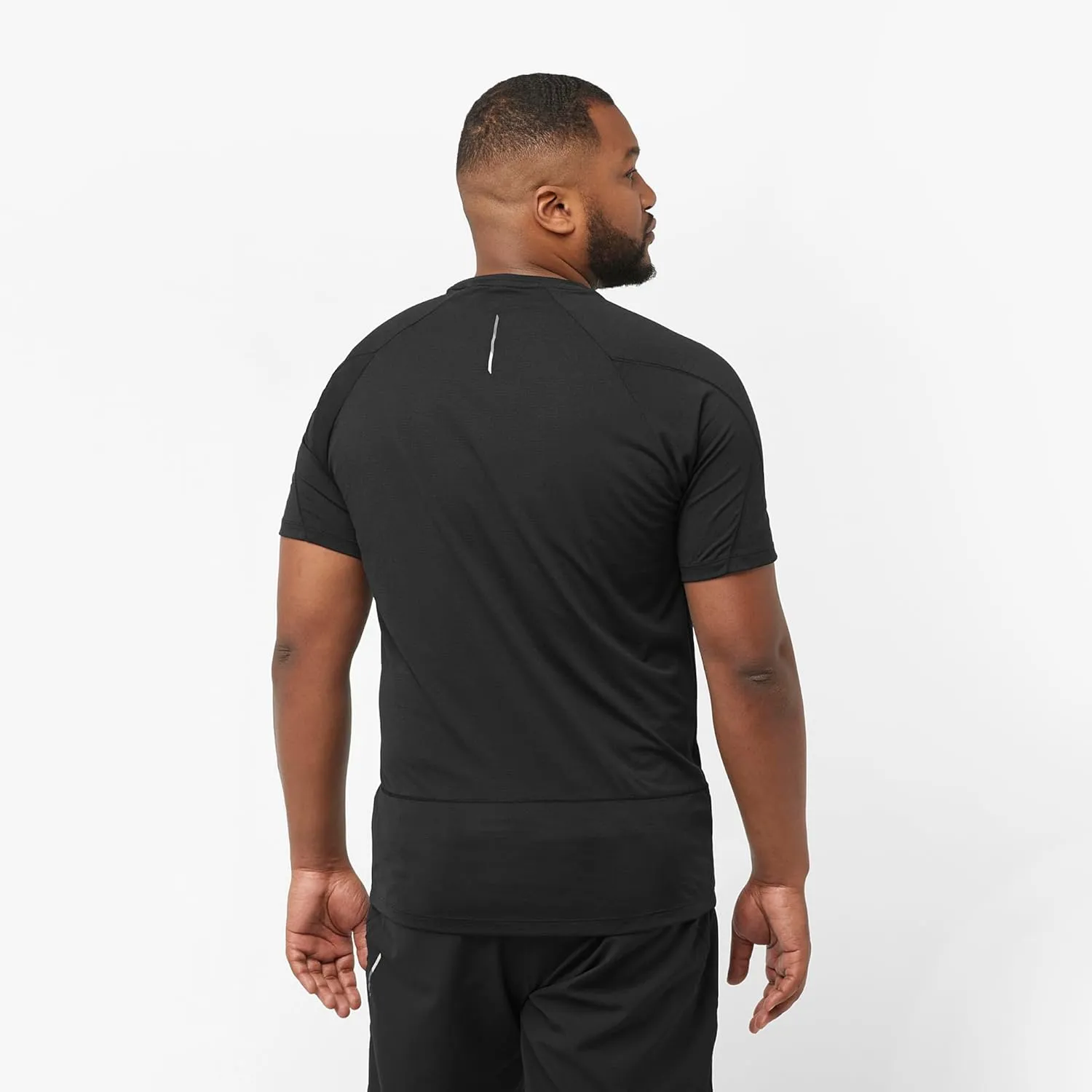 Salomon Men's Logo Performance Short Sleeve Everyday T-Shirt