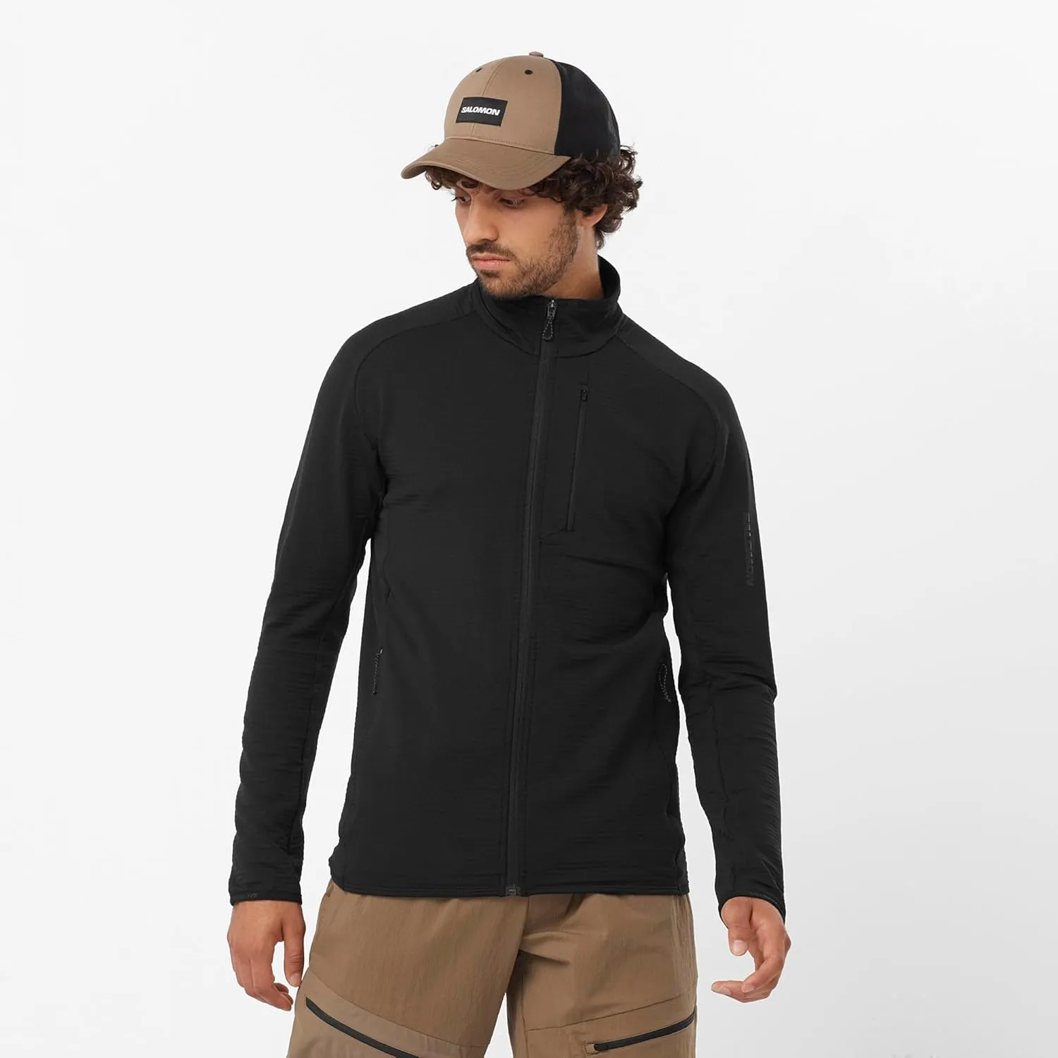 Salomon Men's Midlayer Jacket with Hood