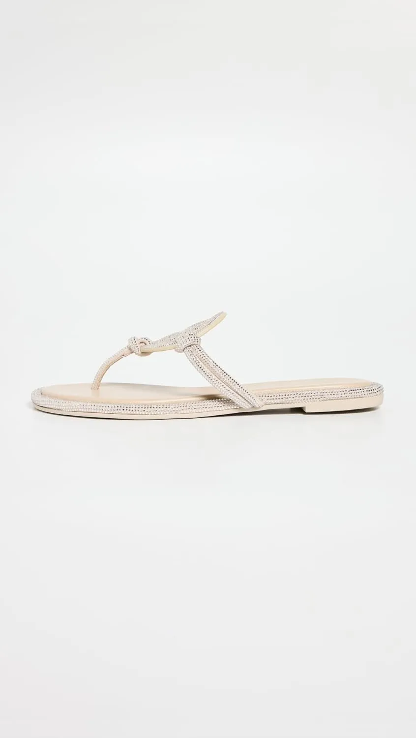 Tory Burch Women's Miller Knotted Pave Sandals