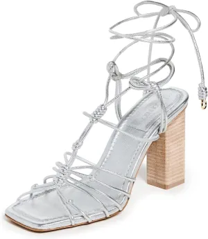 Ulla Johnson Women's Knotted High Heel Sandals