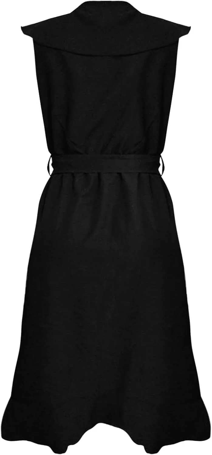 Wedding Guest Dresses for Women 2025 Gowns Evening Party Cocktail Dress Long Split Elegant V Neck Wrap Ruffle Guest Dresses