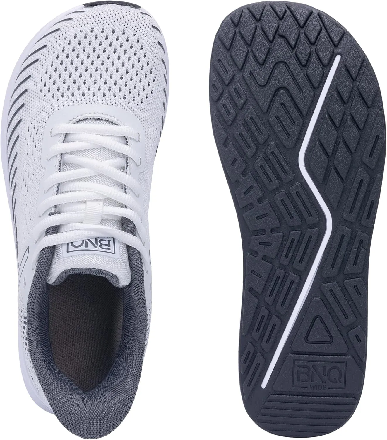 Wide Toe Box Womens Walking Shoes with Arch Support | Slip On Tennis Shoes | Air Orthotic Sneakers for Plantar Fasciitis Size 6-11