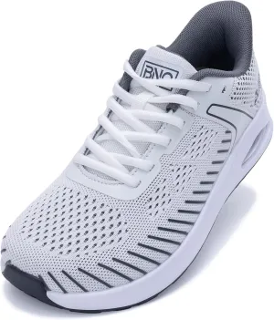 Wide Toe Box Womens Walking Shoes with Arch Support | Slip On Tennis Shoes | Air Orthotic Sneakers for Plantar Fasciitis Size 6-11