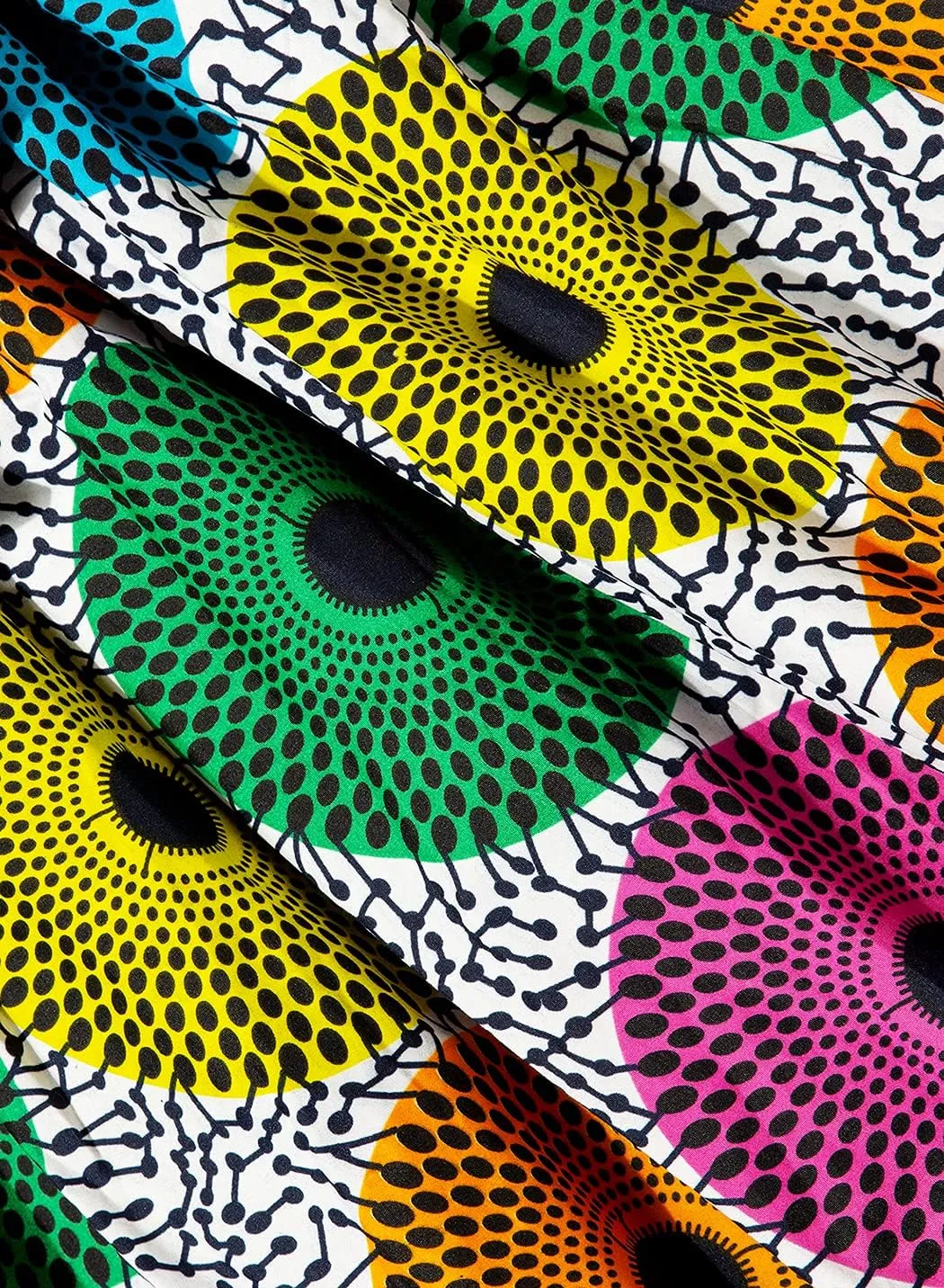 Women African Print Skirt Dutch Ankara Wax Print Full Circle Skirt