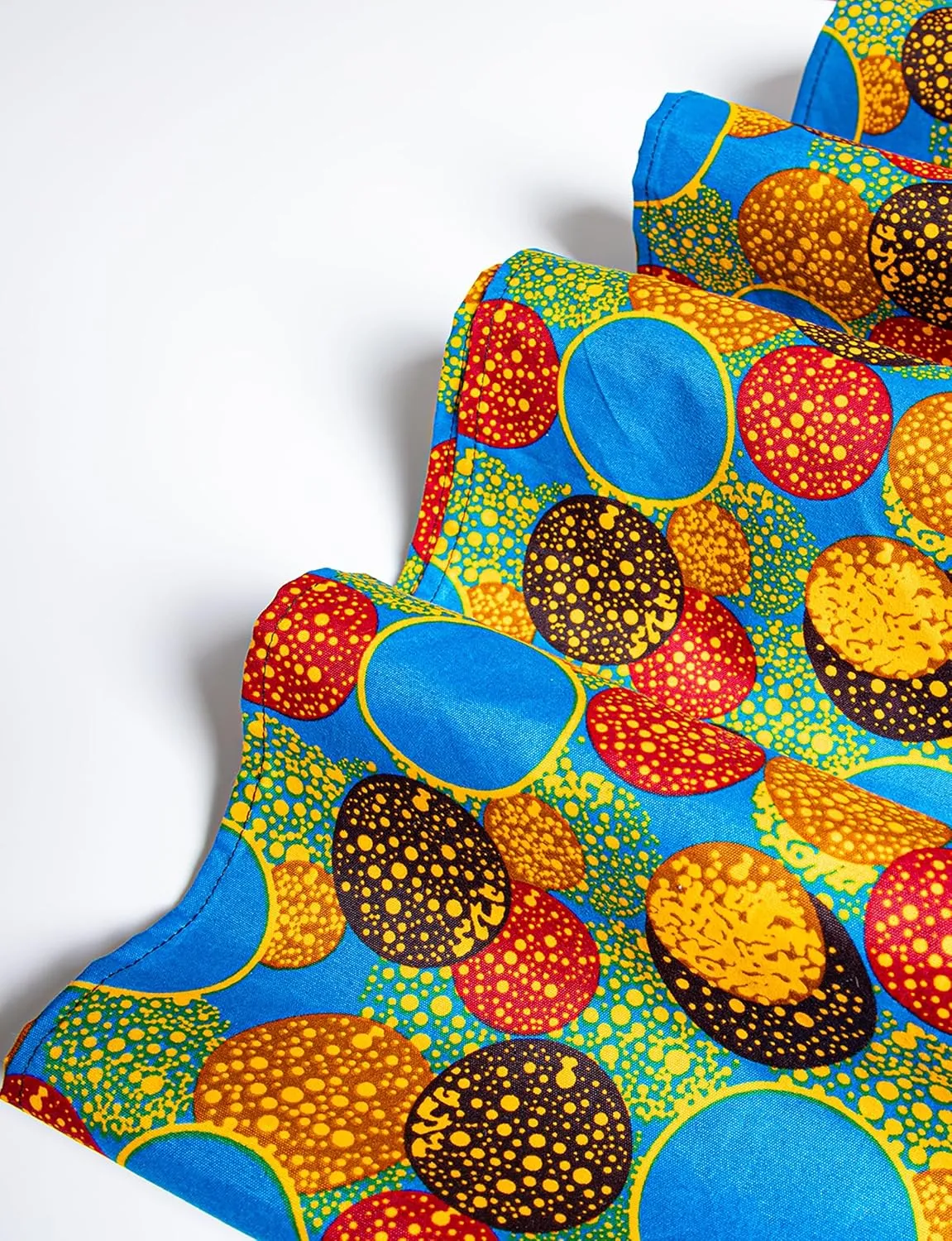 Women African Print Skirt Dutch Ankara Wax Print Full Circle Skirt