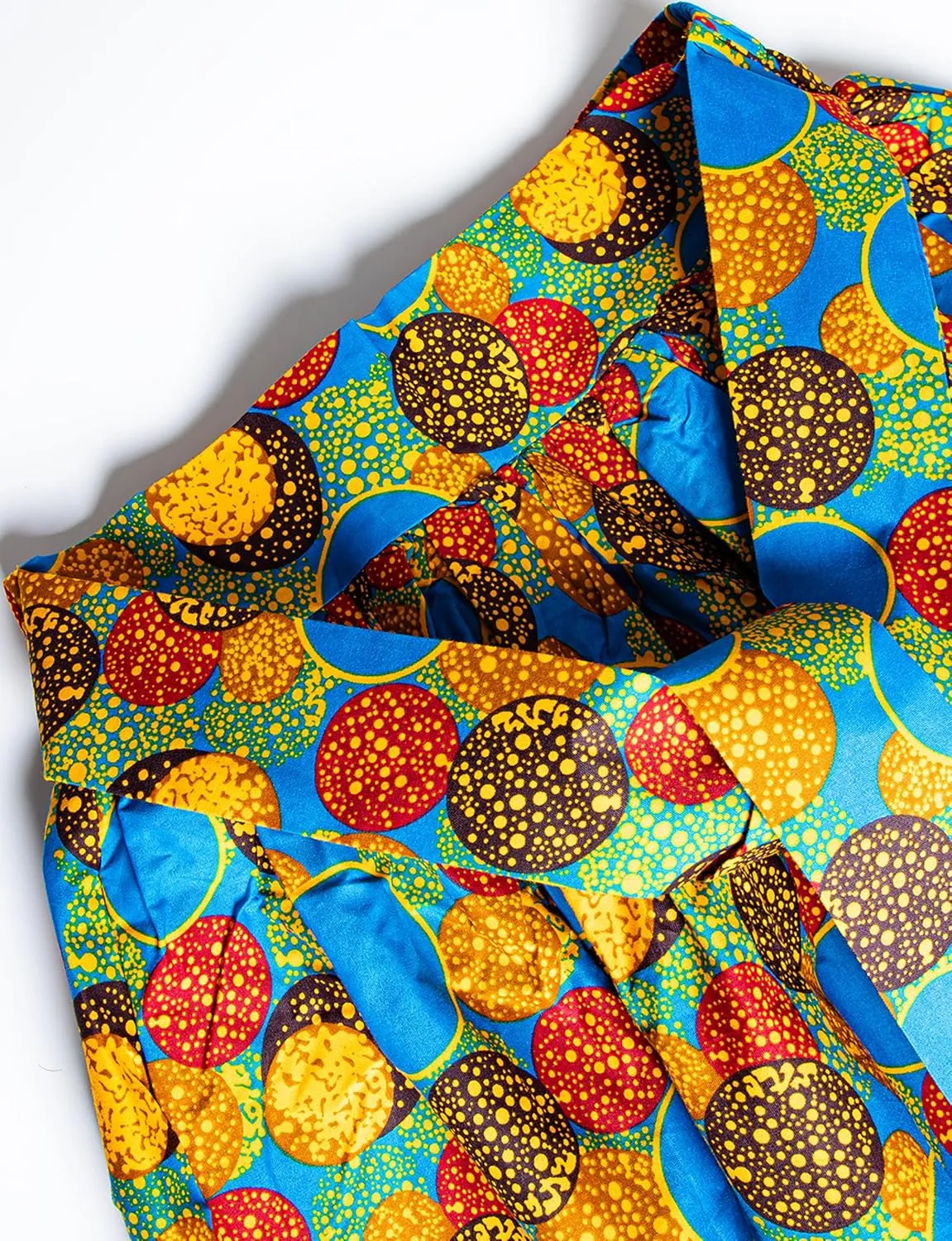 Women African Print Skirt Dutch Ankara Wax Print Full Circle Skirt