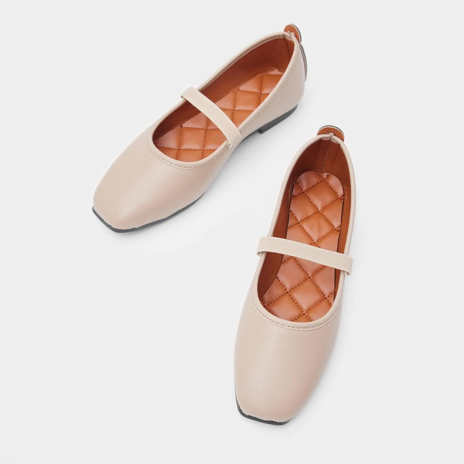 Women's Crinkle Patent Office Work Dress Casual Trending Pointed Ballet Comfort Soft Slip On Flats Shoes
