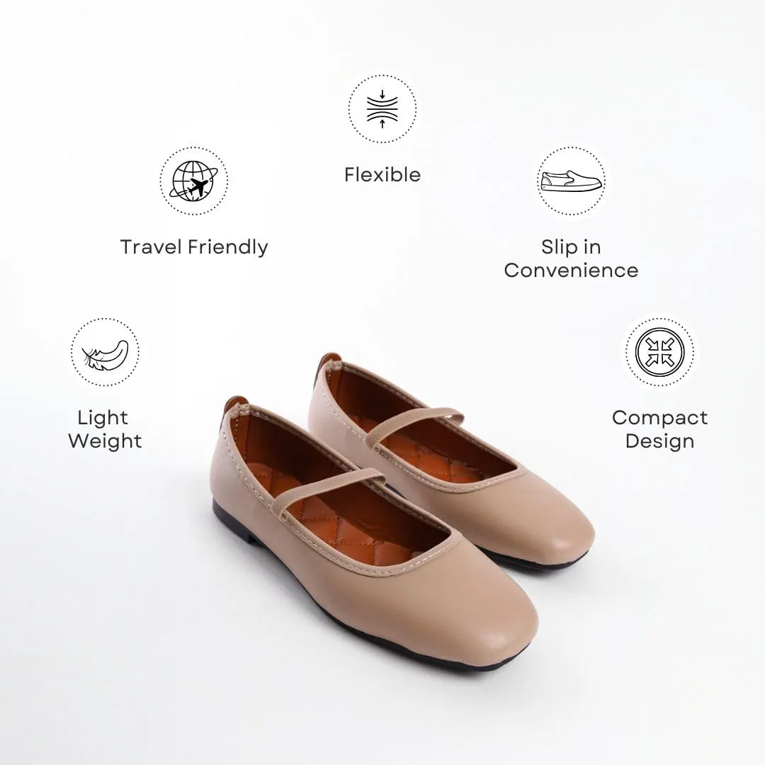 Women's Crinkle Patent Office Work Dress Casual Trending Pointed Ballet Comfort Soft Slip On Flats Shoes