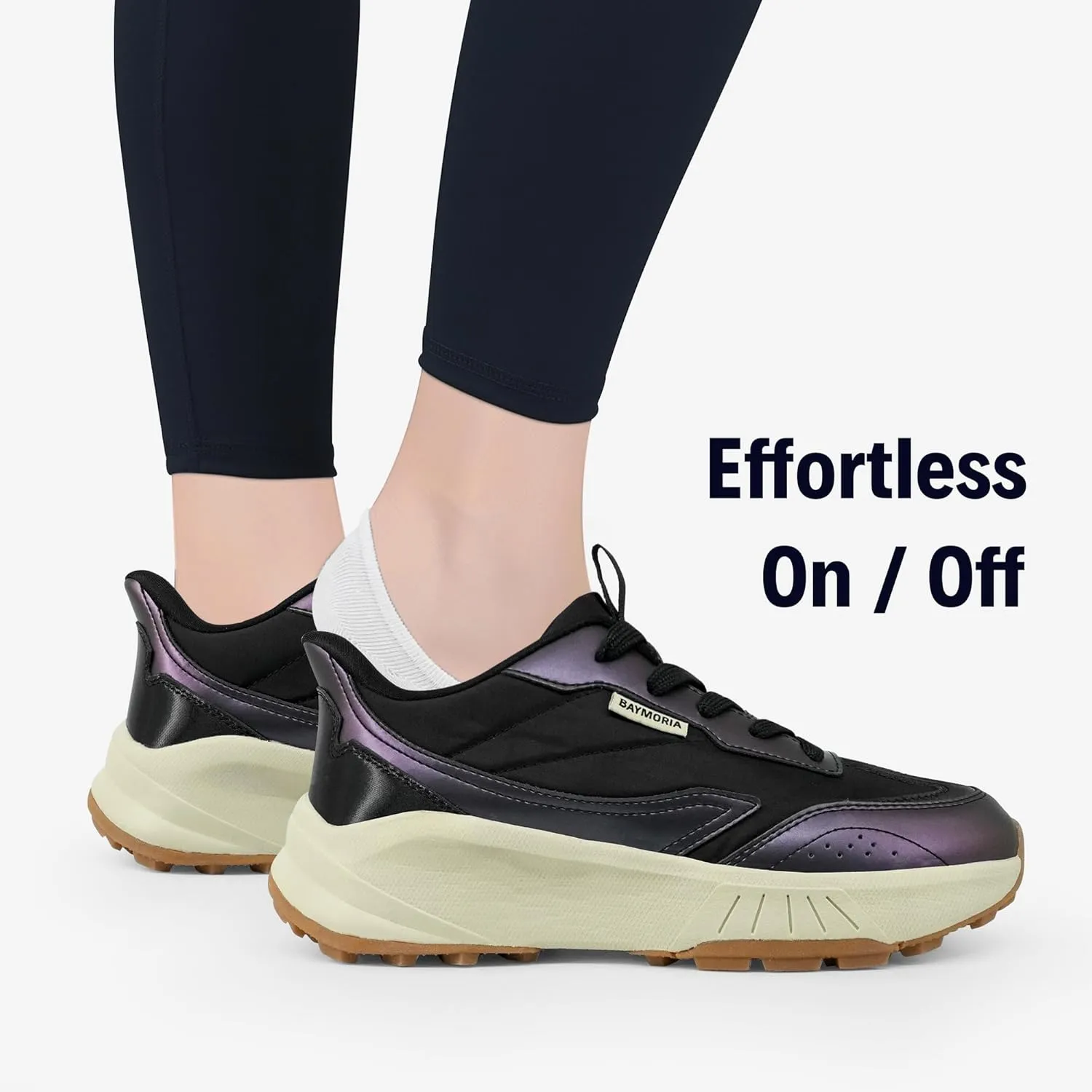 Women's Fashion Sneakers Platform Slip On Tennis Shoes Comfortable Casual Walking Running Shoes for Women Footwear