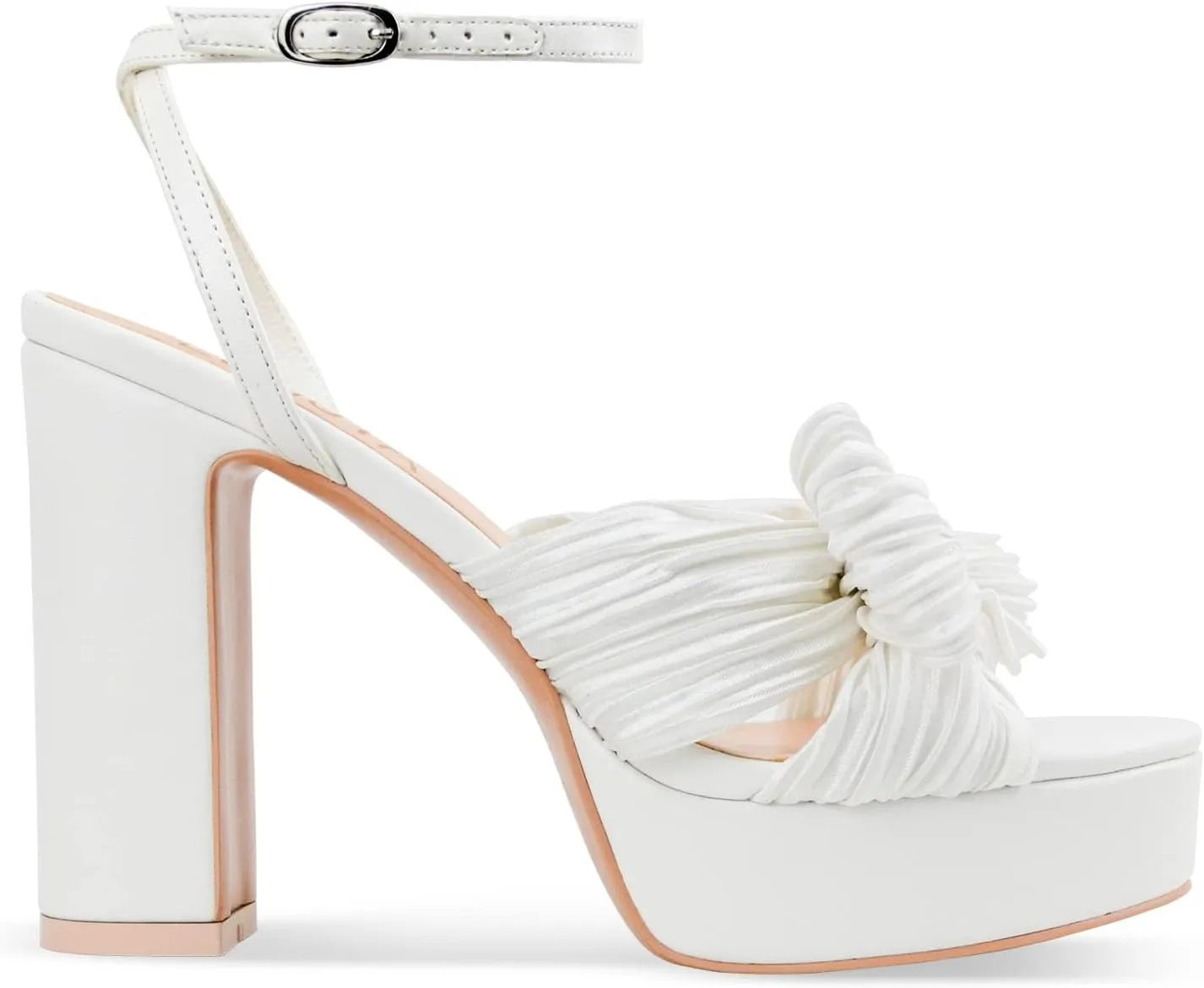Women's Rhinestone Sparkling Heeled Sandals, Ankle-Strap Pin-Buckled Block Heel Gold Square-Toe Sandals, Dress-Up Summer Ball Party Dress Shoes