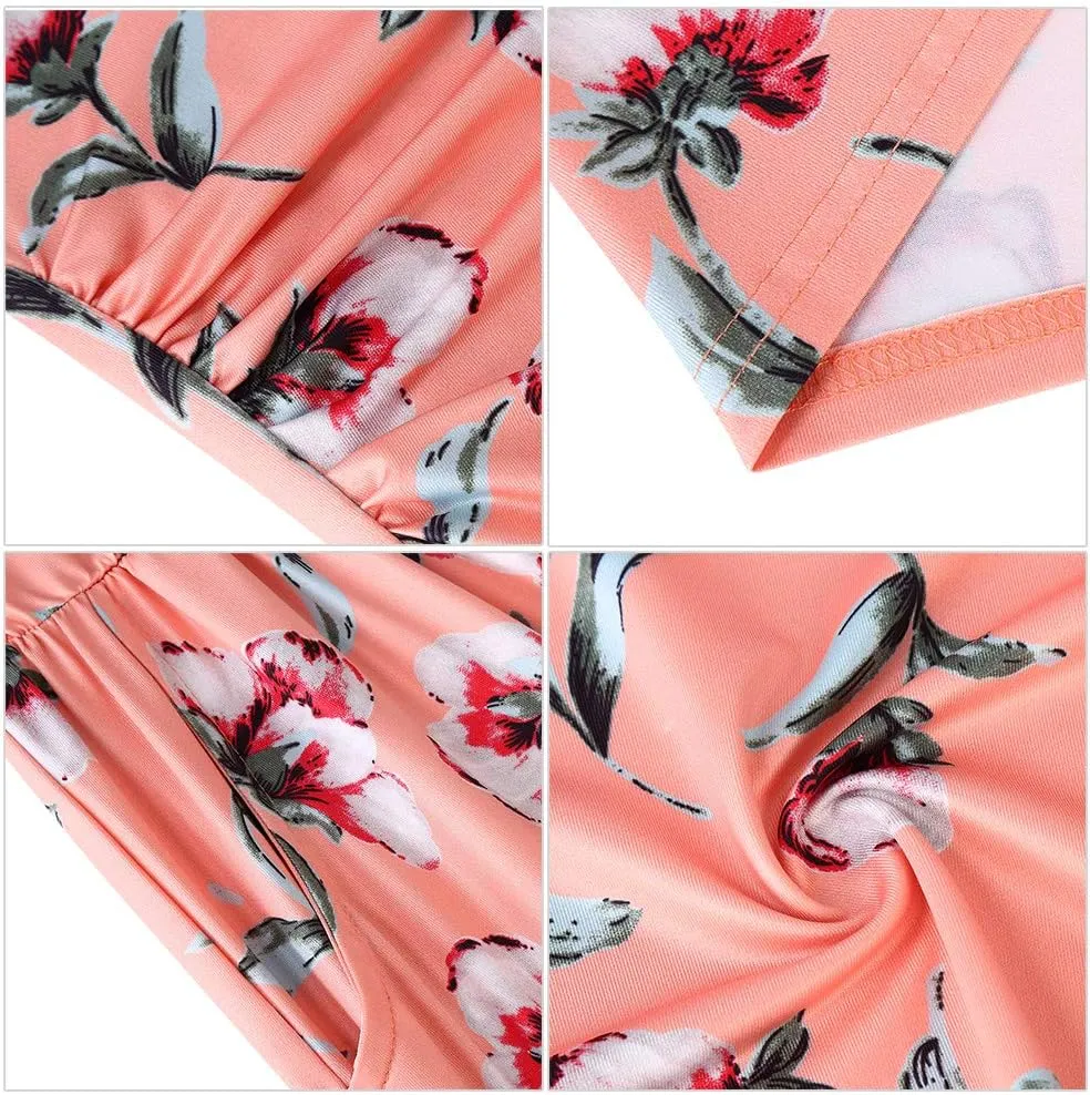Womens Strapless Graceful Floral Party Maxi Dress